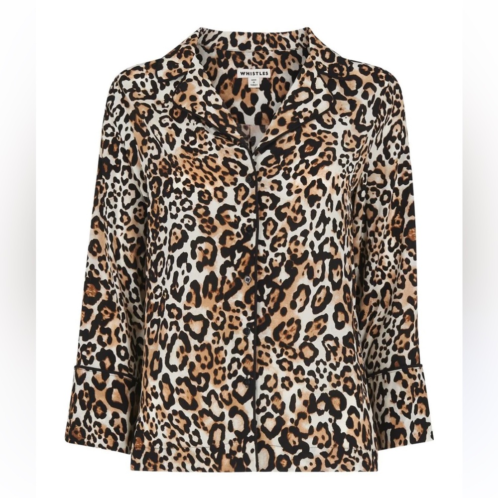 Whistles Leopard Print Women's Top